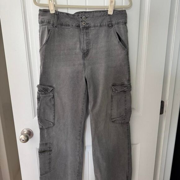 Source Unknown Pants - Unbranded Women's Grey Trousers